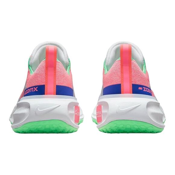 Nike ZoomX Invincible Run Flyknit 3 Women’s 8.5 White Pink Racer Blue Orange - Picture 5 of 13